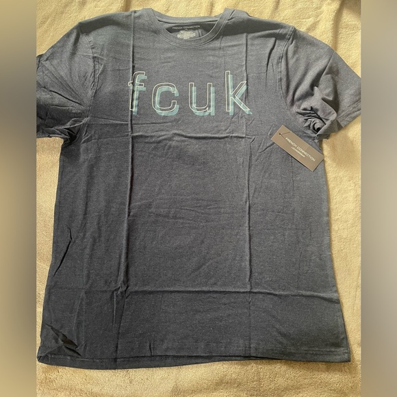 French Connection Other - French Connection Dark Blue Graphic Tee
